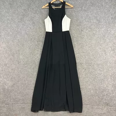 Forever New Dress Womens 8 Black Maxi Lined Formal Party Sleeveless J20114 • $27.96