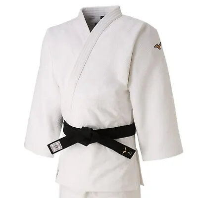 MIZUNO Judo Gi IJF Approved National Team Model White 22JA8A0101  From JAPAN • $229.99