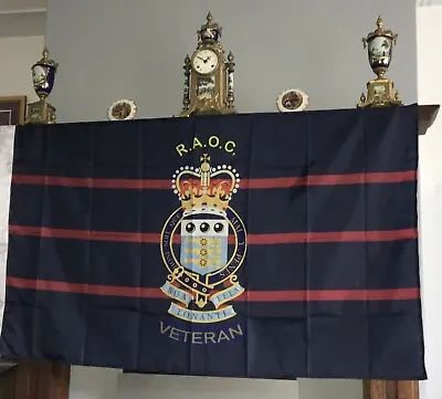 £15.95 • Buy Royal Army Ordnance Corps  5’ X 3‘ Veteran Colours Flag ( RAOC-V ) MOD LICENSED