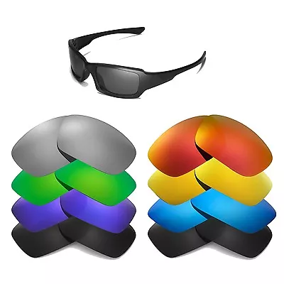 Walleva Replacement Lenses For Oakley Fives Squared Sunglasses -Multiple Options • $9.99