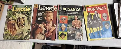 9 Vintage Bonanza And Lassie Comics • $10