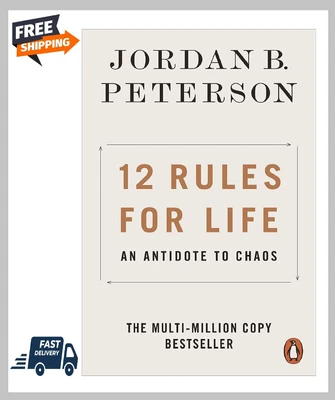 12 Rules For Life By Jordan B Peterson Bestseller (Paperback) • $17.99