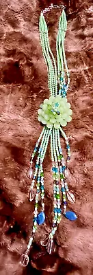 Joan Rivers Starlet Style 20  Necklace With 3  Extender - Mint/light Green • $45