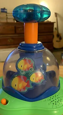 Spinning Top W Light And Music Bright Stars Vintage • $11.25