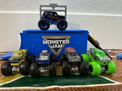 Monster Jam Trucks  Lot Of 5 Collectible Series 2014-2019 (Rare Trucks) • $25