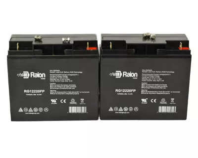 Raion Power 12V 22Ah Battery For Merits Health Superlight Tubular MP3-Feather • $94.95