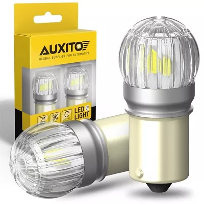 AUXITO 1156 BA15s LED Reverse Backup Light Bulbs Super Bright White 6000K 2800LM • $13.99