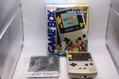 Limited Edition Pokemon Silver And Gold Gameboy Color Complete CIB GBC BOX MANUA • $1229.99