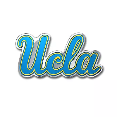 New NCAA UCLA Bruins Car Truck Aluminum Color 3-D Sticker Decal Emblem • $9.87