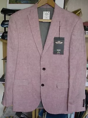 New Next 2piece Suit -  Italian 100% Linen - Jacket 40r Trousers 32w/33l • £60