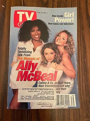 1998 TV GUIDE- ALLY McBEAL • $7.19