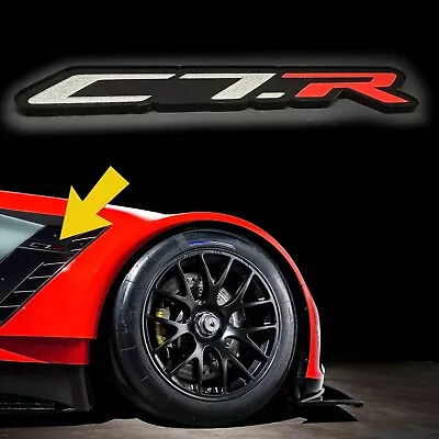 ONE (1) C7.R Emblem Badge Fits Chevy Corvette Racing Vette C7 C-7 Chevrolet Jake • $23.90