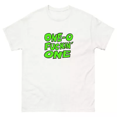 101 One-o Fuckin One Skate Retro Vintage 90s Skateboarding T Shirt Design  • $19.50