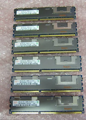 £900 • Buy Dell PowerEdge 48Gb ( 6 X 8GB ) PC3-10600R Memory R710 R610 R410 R910 Original M