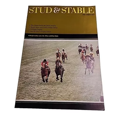Stud & Stable Magazine V16 N8 August 1977 Horse Horseracing Mag Book • £15