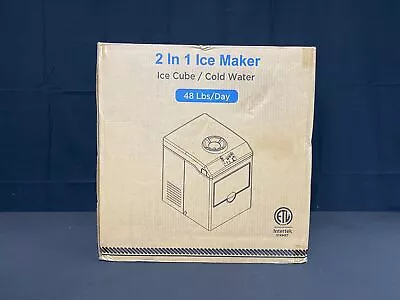 Ningbo Hicon HZB-22BF Ice Maker With Water Dispenser New Open Box • $67.71
