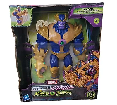 Marvel Avengers Thanos Action Figure Mech Strike Monster Hunters Punch Toy • $22.49