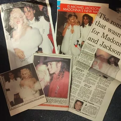 Madonna  Michael JacksonSmallCollection Of Cuttings  • £2