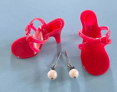 Vintage Doll Shoes & Jewelry Madame Alexander Cissy Miss Revlon Toni Cindy • $17.09