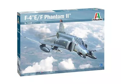 ITALERI 1/72 McDONNEL DOUGLAS F-4 E/F PHANTOM II USAF Super Decal 4 Versions • $68.86