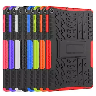 For Samsung Galaxy Tab A E 3 4 S2 S3 S5e Hybrid Rugged Rubber Stand Case Cover • $16.15