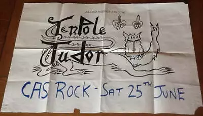 Tenpole Tudor Original Concert Tour Poster Cas Rock Cafe Edinburgh 25th Jun 1994 • £31.50