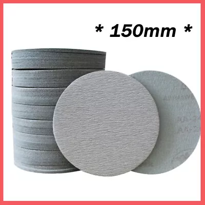 $9.96 • Buy 150mm 6  Sanding Discs 60 80 100 120 150-1200 Grit Orbital Sander Pads Sandpaper