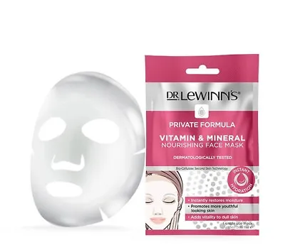 £6.59 • Buy Dr Lewinn's Private Formula Vitamin & Mineral Nourishing Face Mask 1PC