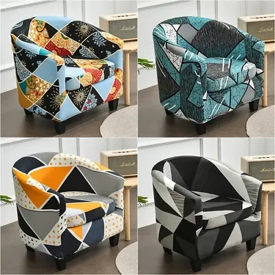 $78.84 • Buy Geometric Sofa Covers Split Style Armchair Slipcovers With Seat Cushion Cover