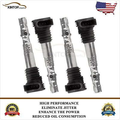 $38.99 • Buy 4 Pack Ignition Coil For VW Beetle Passat Jetta 1.8L 2002-2005 Golf 2001-2006