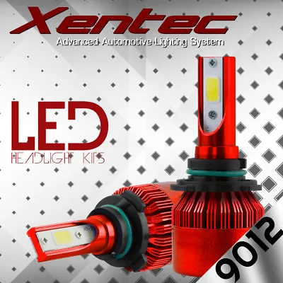 2x XENTEC 9012 LED Headlight Bulb High/Low Beam Kit 388W 6000K PHlLlP Flip Chip • $22.99