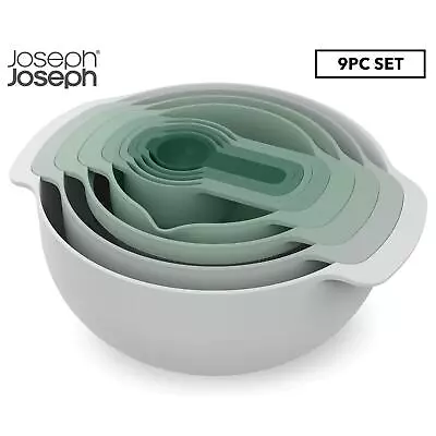 Joseph Joseph Nest 9 Plus Bowl Set - Green Edition • $95.99