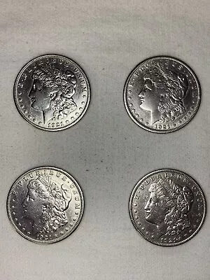 Silver Lot Of (4) 1921s Morgan Dollars Nice Coins • $56.88