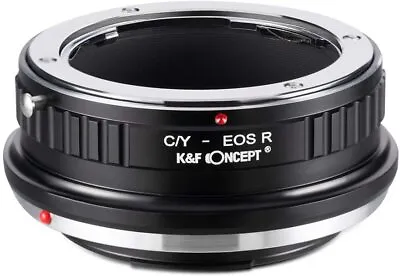 K&F Concept Lens Mount Adapter For Contax/Yashika C/Y Lens To Canon EOS R Camera • £53.99