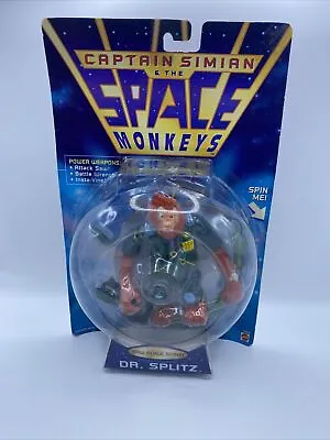 Captain Simian & The Space Monkeys DR SPLITZ Original 1996 Captain Simian Figure • $34.99