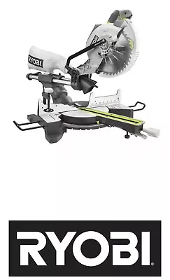 15 Amp 10 In. Corded Sliding Compound Miter Saw With LED Cutline Indicator • $210