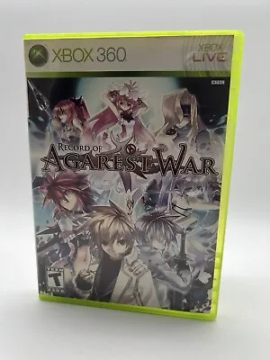 $11.50 • Buy Record Of Agarest War (Microsoft Xbox 360, 2010) CIB Tested *manual Fair*