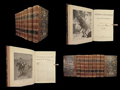 1900 Sherlock Holmes Hound Of The Baskervilles Arthur Conan Doyle STRAND Mag 7v • $995