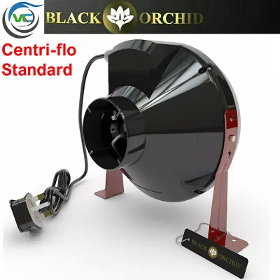 £51.99 • Buy Black Orchid Grow Room Tent  Hydroponic Inline Centrifugal Extractor Fan - ALL