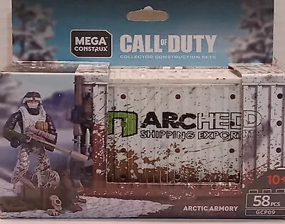 Mega Construx Call Of Duty Collector Construction 58-piece Arctic Armory Set • $29.72