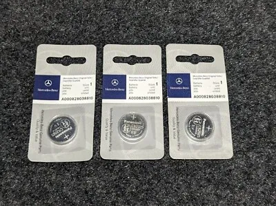 *3 Pack* OEM Mercedes Benz Remote Keyless Key Fob Entry Battery A000828038810 • $14.99