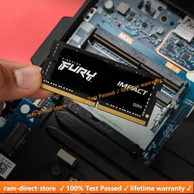Kingston HyperX IMPACT DDR4 8GB 16GB RAM 2666 3200 SODIMM Memory Notebook 260pin • $37.29