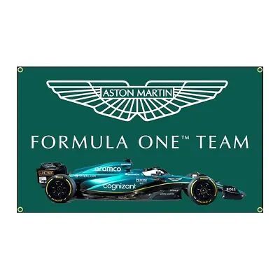 Large Banner Flag 3x5ft [ASTON MARTIN F1 TEAM]garage Room Decora 12515 • $15