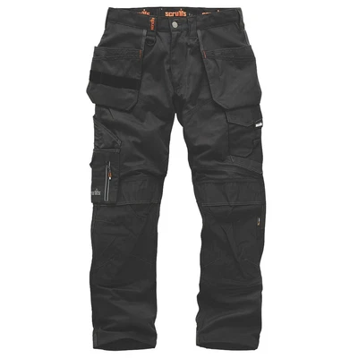 £21.99 • Buy Scruffs Trade Holster Work Trousers Graphite 28  W 30  L Cargo Knee Pad Pockets