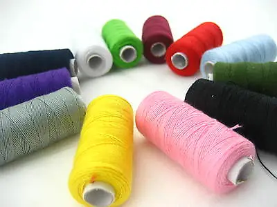 Assorted Jeans Coats Bags Thread Real Strong Thick Sewing Thread Spools Thread • £3.79