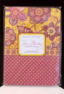 Vera Bradley Journal Organizer Bali Gold Hold That Thought NIP • $14.06