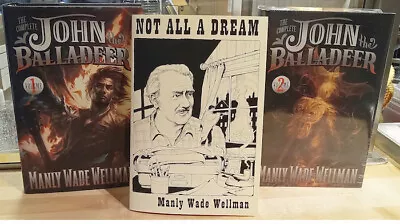 Signed By Edartist The Complete John The Balladeer By Manly Wade Wellman+bonus • $140