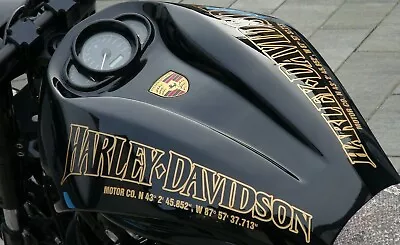 $50 • Buy V-rod Harley Davidson Night Rod  AIR BOX FUEL TANK Decals Stickers Gadget 