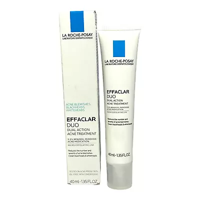 La Roche-Posay Effaclar Duo Dual Action Acne Treatment 1.35oz. EXP 03-2025 • $25.95