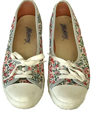 Ladies Mantaray Women’s Casual Pumps/Shoes Size 7 Floral • £8.99